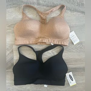 Set of 2 Old Navy Active high support go-dry bras. Brand new w tags. 36D
